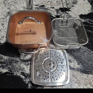 All in One Pan Copper Pan Chef Cookware